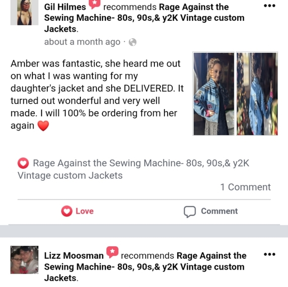 SOLD!!! Custom AC/DC tour jacket- patch jean corset back cropped jacket - Picture 11 of 15